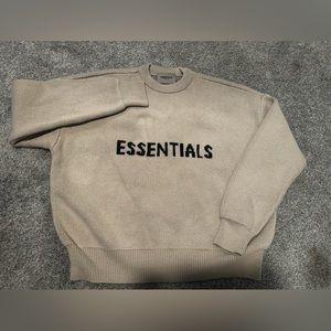 ESSENTIALS knit sweater unisex